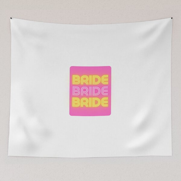 Item preview, Bridal Shower Sign "Bride Bride Bride" for Bridal Party designed and sold by Kubala.