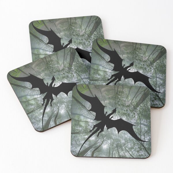 Item preview, Forest Dragon Flight designed and sold by Kestrelle.