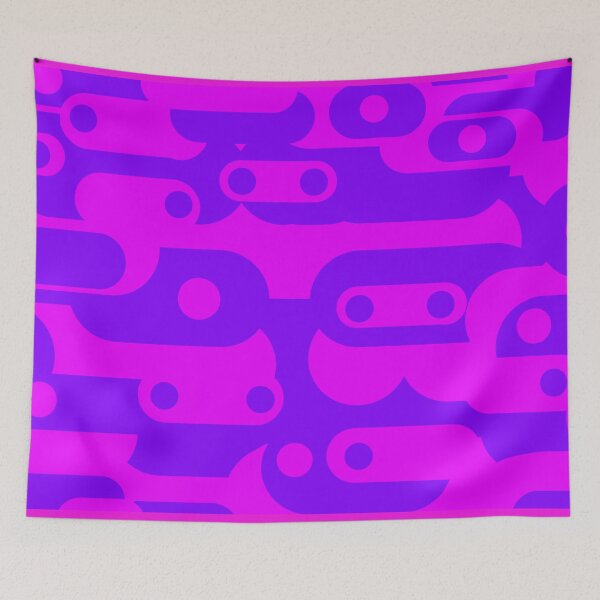Item preview, Simple flat pattern - Purple and Pink designed and sold by llooddroos.