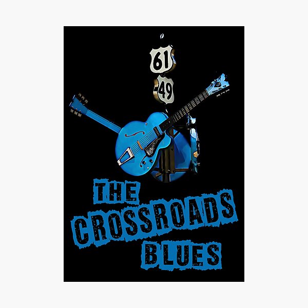 Item preview, The Crossroads Blues designed and sold by fammoy.