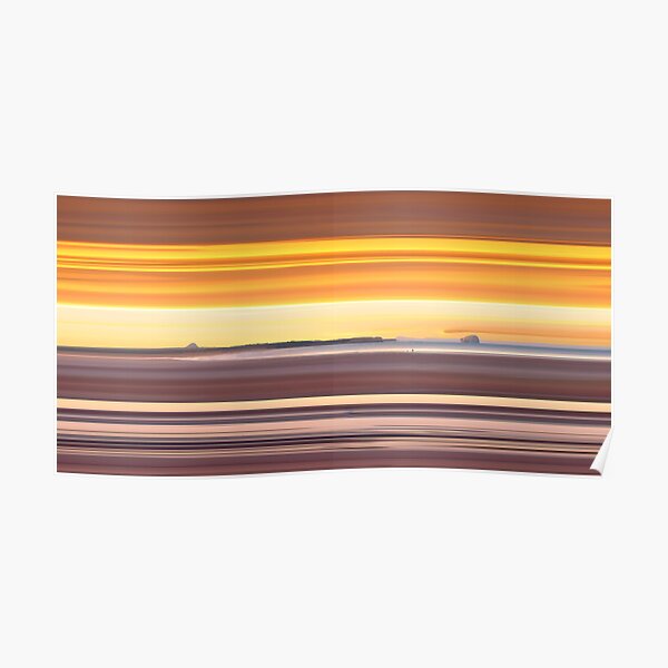 "Belhaven Bay Sunset, Dunbar" Poster for Sale by bluefinart Redbubble