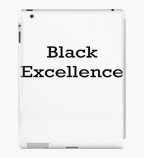 Black Excellence iPad Case/Skin