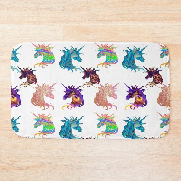 Item preview, 5 Hippy Unicorns pattern designed and sold by Kestrelle.