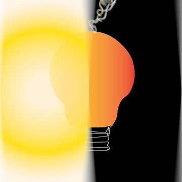 Artwork thumbnail, Abstract Bulb by Rani-Adil
