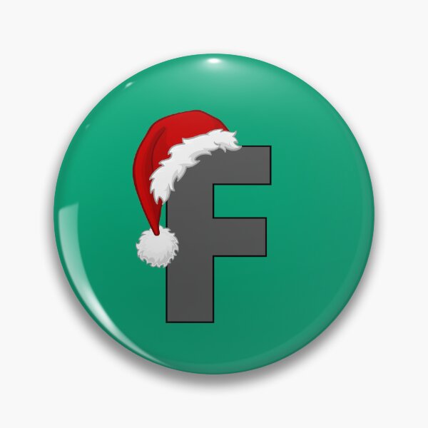 Artikelvorschau, Weihnachtsbuchstabe F mit Weihnachtsmütze entworfen und verkauft von Lyssarien.