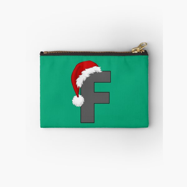 Artikelvorschau, Weihnachtsbuchstabe F mit Weihnachtsmütze entworfen und verkauft von Coffee Lifestyle.