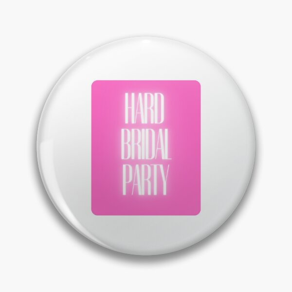 Item preview, Bridal Party Sign "Hard Bridal Party" for Bridal Shower designed and sold by Kubala.