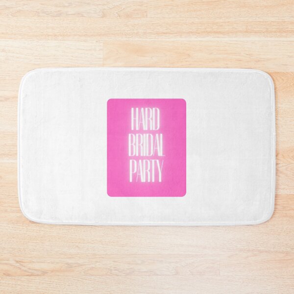 Item preview, Bridal Party Sign "Hard Bridal Party" for Bridal Shower designed and sold by Kubala.