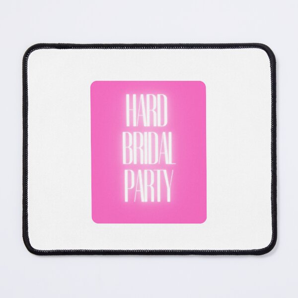 Item preview, Bridal Party Sign "Hard Bridal Party" for Bridal Shower designed and sold by Kubala.