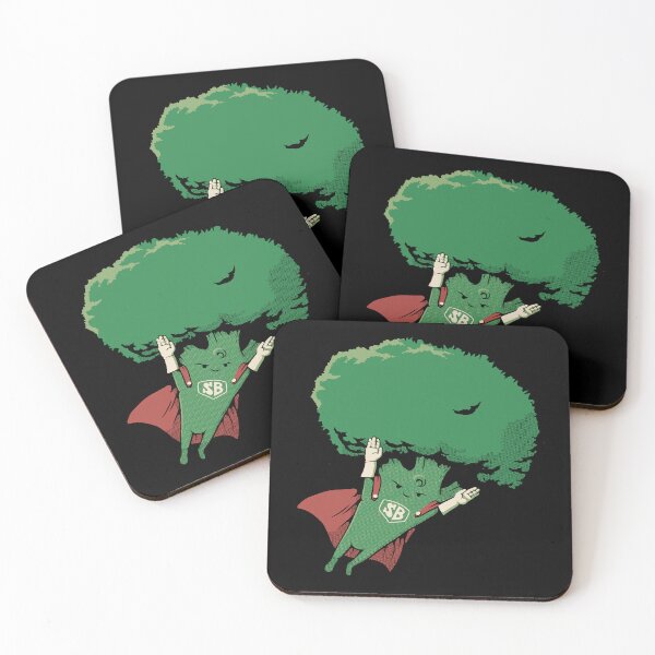 Item preview, Super Broccoli Vegan Hero by Tobe Fonseca designed and sold by Tobe Fonseca®.