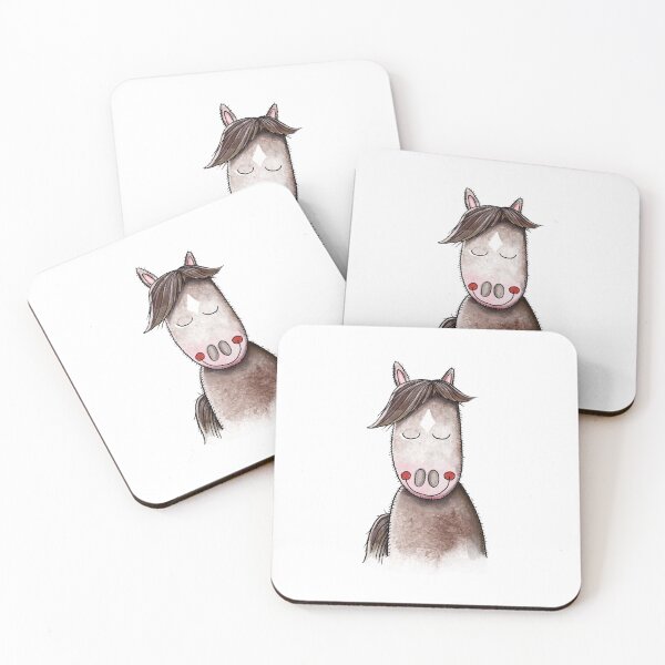 Artikelvorschau, Niedliche Pferdeillustration entworfen und verkauft von Rory's Cards :) .