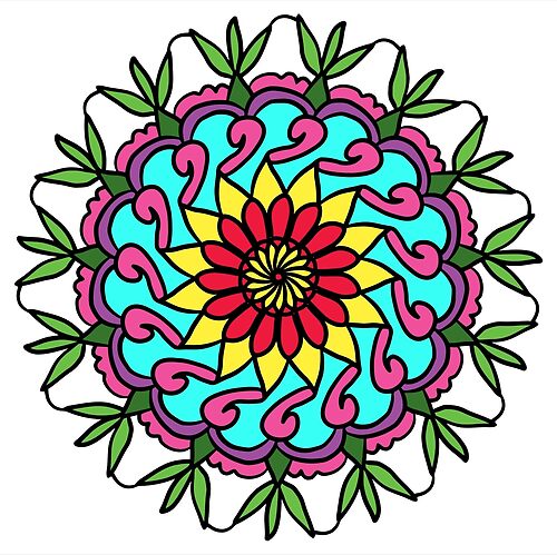 Pattern Mandalas 092 (Style:26)