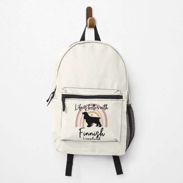 Item preview, Finnish Lapphund Dog Rainbow Aesthetic Boho designed and sold by rafaeltto.