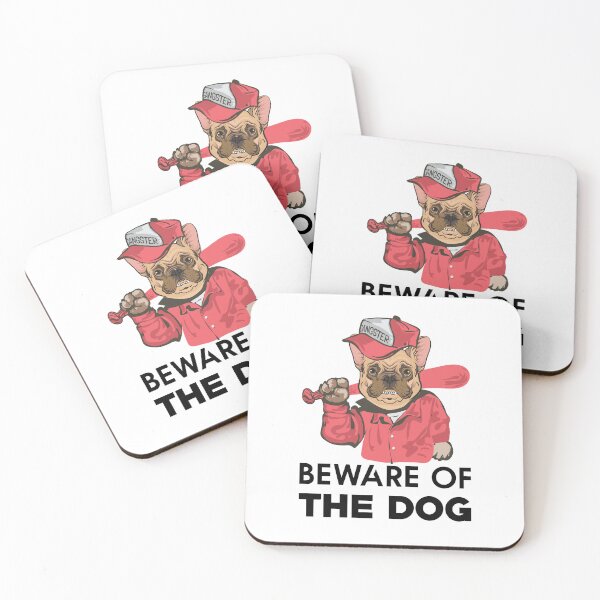 Item preview, Beware of the dog, dogs, animal, animals, baseball, ball, gangster, gift, t-shirt, cum, mug, present designed and sold by Elshan Ilyasov.