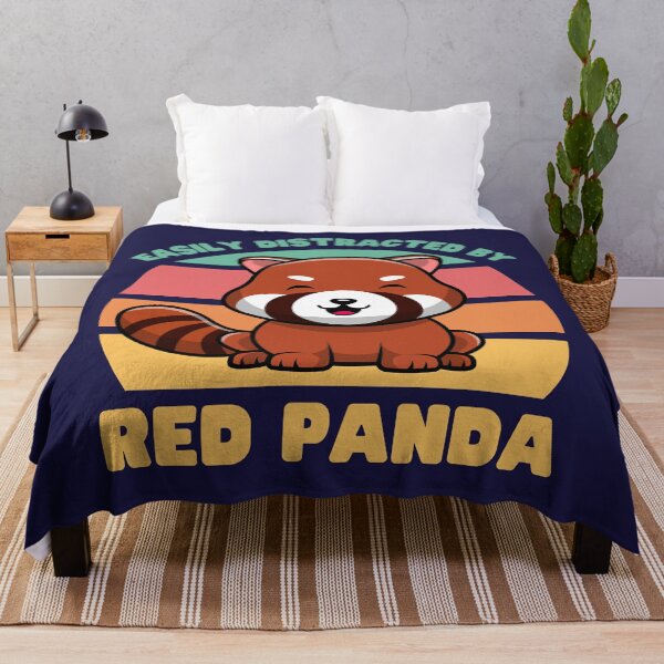 Item preview, Easily Distracted by Red Panda designed and sold by Keep Smiling.
