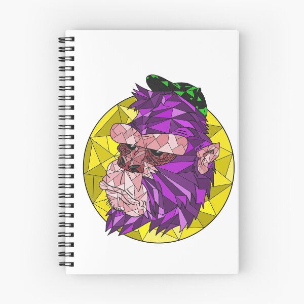 Item preview, Stained glass funky ape designed and sold by Artbychristian.