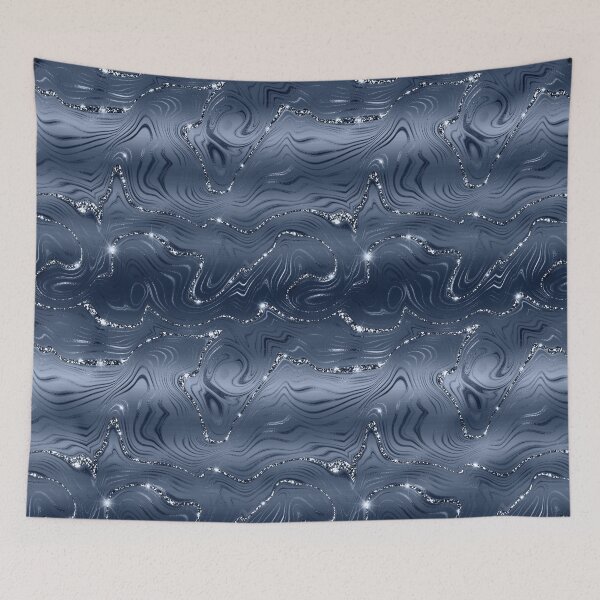 Item preview, Luxury Navy Geometric Background 11 designed and sold by TrendyGlitter.