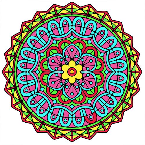 Circle Mandalas 170 (Style:7)