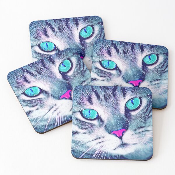 Item preview, MESMERIZING CAT FACE designed and sold by KatisDesign.