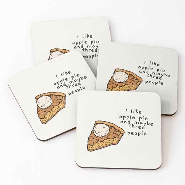 Item preview, i like apple pie and maybe three people designed and sold by AprilCreations.