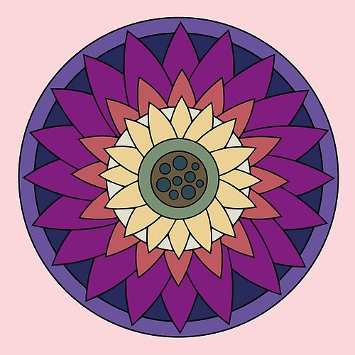 Floral Mandalas 223 (Style:40)