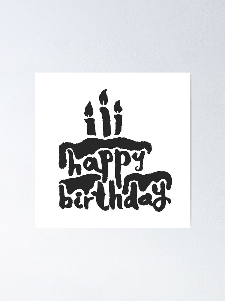 Custom Happy Birthday 3D cake topper, Custom Happy Birthday Cake toppe –  Rose Magnolias