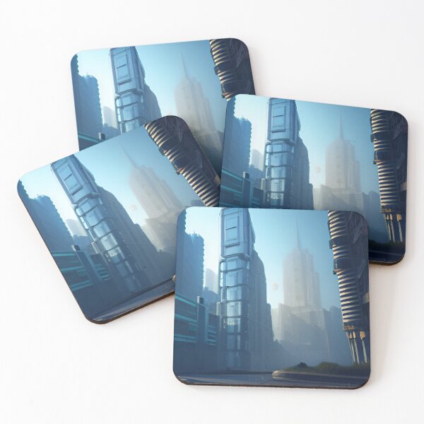 Item preview, 'Scifi Background Asset - The SciFi City' designed and sold by Bako24.