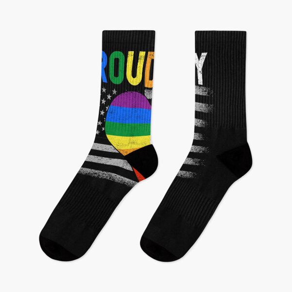 Item preview, Proud Ally LGBTQ Lesbian Gay Bisexual Trans Pan Queer Patriotic Gift designed and sold by Simeon	 Dorelus.