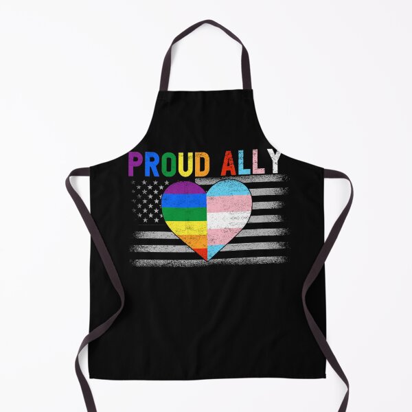 Item preview, Proud Ally LGBTQ Lesbian Gay Bisexual Trans Pan Queer Patriotic Gift designed and sold by Simeon Dorelus.