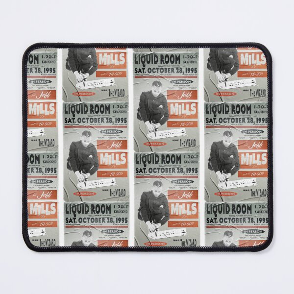 Item preview, Jeff Mills Live at the Liquid Rooms Retro Poster designed and sold by Lick-Design.