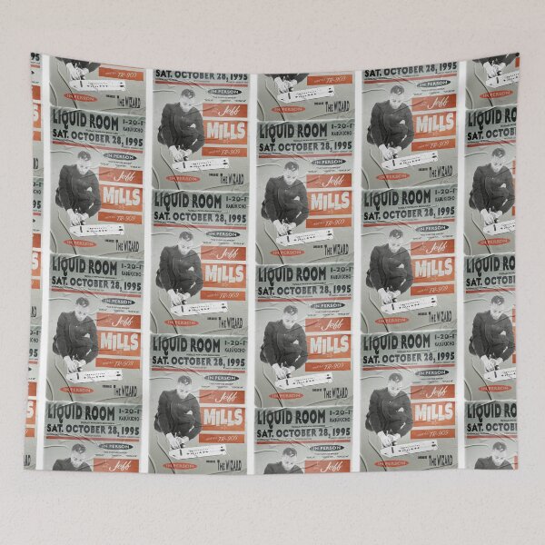 Item preview, Jeff Mills Live at the Liquid Rooms Retro Poster designed and sold by Lick-Design.