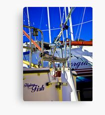 Flying fish Canvas Print