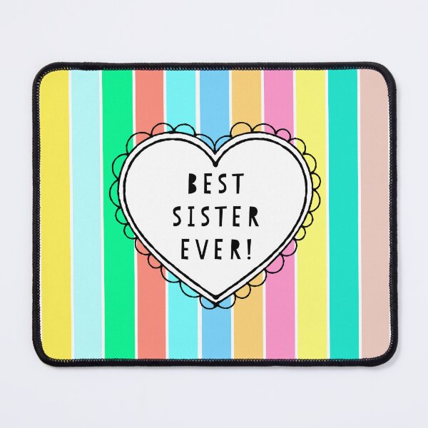 Item preview, Best Sister Ever Frilly Heart designed and sold by Adam Regester.