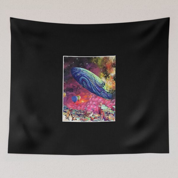 Item preview, Zeppelin Rainbow Art Classic T-Shirt designed and sold by Mumbleshawkins.