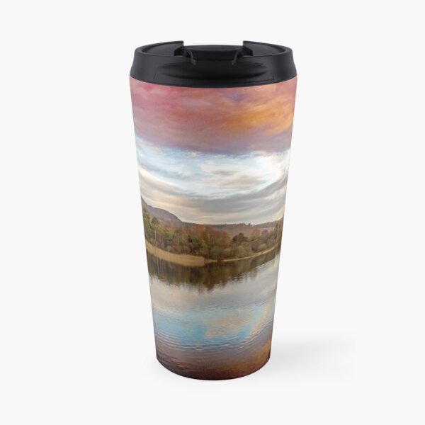 Loch of the Lowes cloudscape Travel Mug