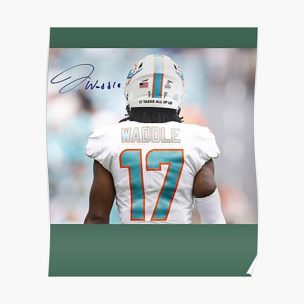 Tyreek Hill Dolphins Poster for Sale by Jake Greiner