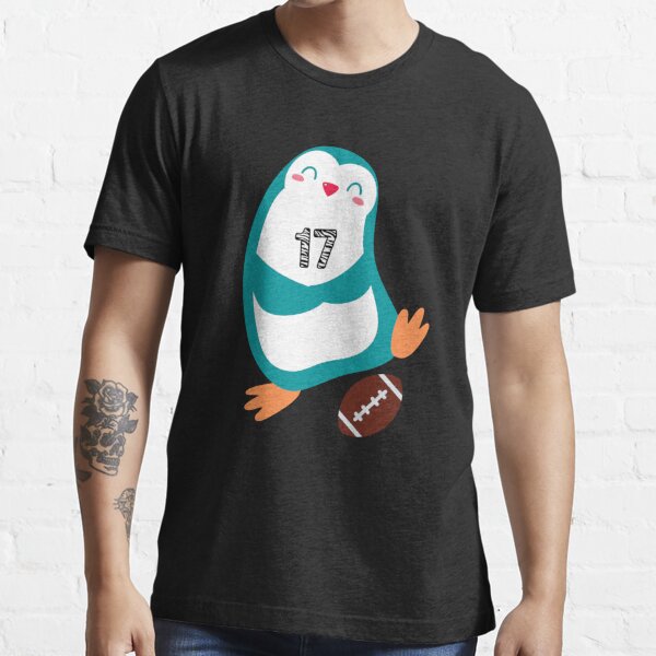 Jaylen Waddle Miami Dolphins Youth Black by Midnight Mascot T-Shirt 