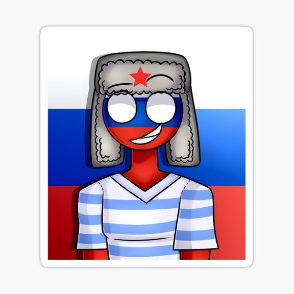 Russia Boy (no background) - CountryHumans | Sticker