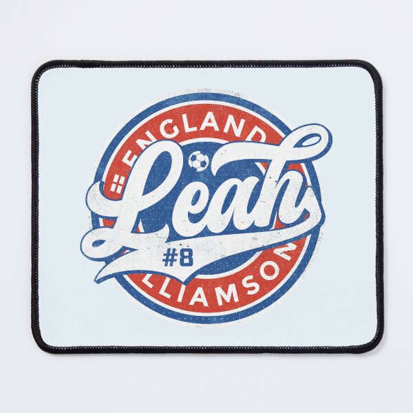 Item preview, Leah Williamson #8 England Soccer Badge (round) designed and sold by Numero14.