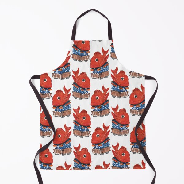 Item preview, Tai, the Red Snapper god of Karatsu Kunchi! (a pattern) designed and sold by tinywonder.