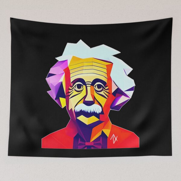Item preview, Albert-Einstein-in-Red-Suit-Classic- designed and sold by SummerBaker376.