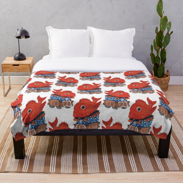 Item preview, Tai, the Red Snapper god of Karatsu Kunchi! (a pattern) designed and sold by tinywonder.
