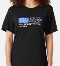 HAL 9000 - 2001: A Space Odyssey - Kubrick/Arthur C. Clark Slim Fit T-Shirt