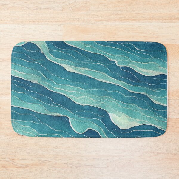 Item preview, Sea Waves Pattern designed and sold by recollectionsv.