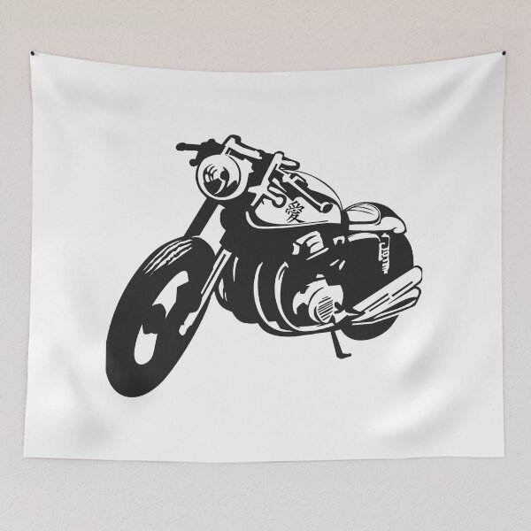 Item preview, motorcycle illustration designed and sold by Richstd.