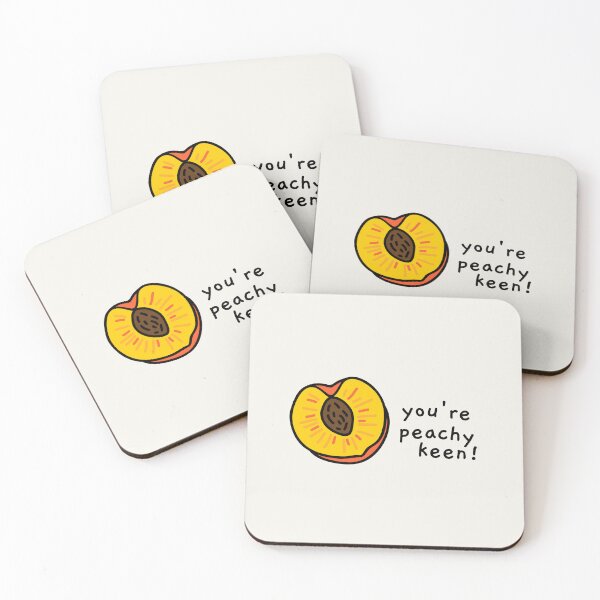 Item preview, you're peachy keen! designed and sold by AprilCreations.