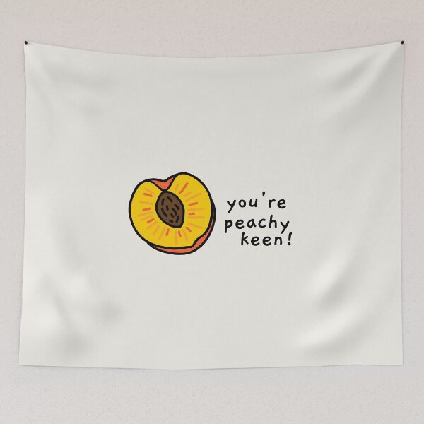 Item preview, you're peachy keen! designed and sold by AprilCreations.