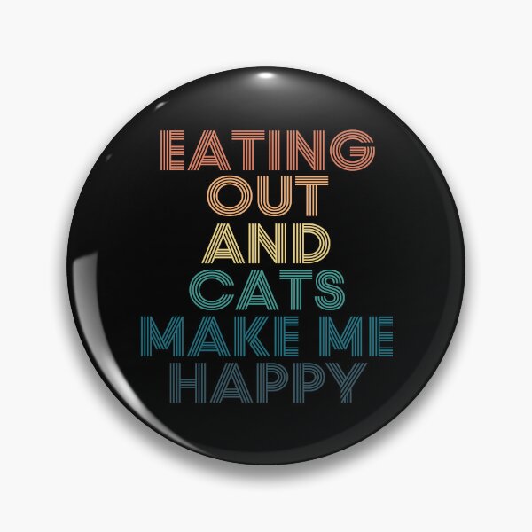 Item preview, Eating Out And Cats Make Me Happy designed and sold by kindxinn.
