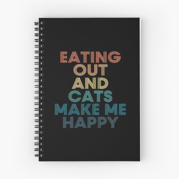 Item preview, Eating Out And Cats Make Me Happy designed and sold by kindxinn.