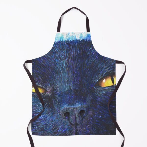 Item preview, Black Cat face - cats eyes designed and sold by Moorcatstudio.